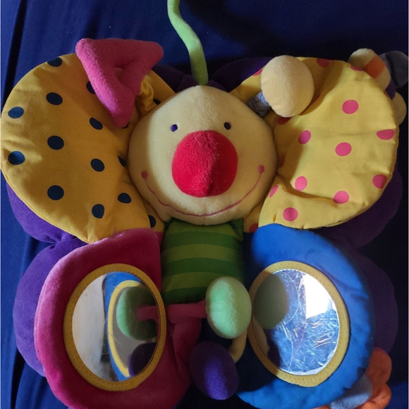 Crinkle Polka Dot Vintage Butterfly Toy - Picture 2 of 11